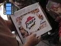 Pizza Smut delivers a pizza to BMIR